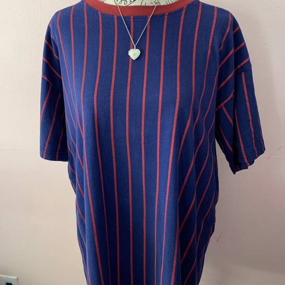 Forever 21 striped tshirt dress💙❤️!! - Picture 2 of 3